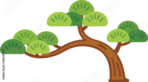 Holiday pine tree_Lunar New Year_Chuseok_Pine tree_New Year_Chuseok pine tree