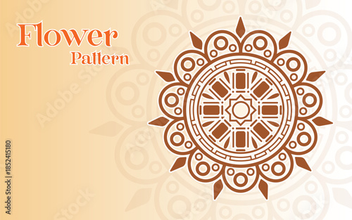 seamless patterned with florals ornaments backgrounds for textile wall papers, books cover, Digital interfaces, prints templates material cards invitation, wrapping papers