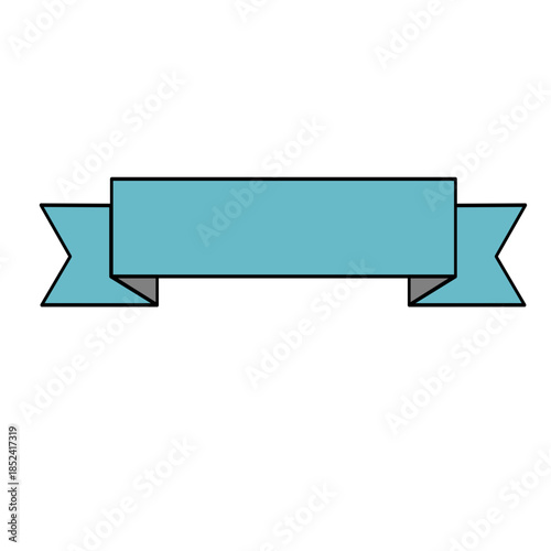 Simple frame vector illustration. Speech balloon, border, title, subtitle, line, banner.