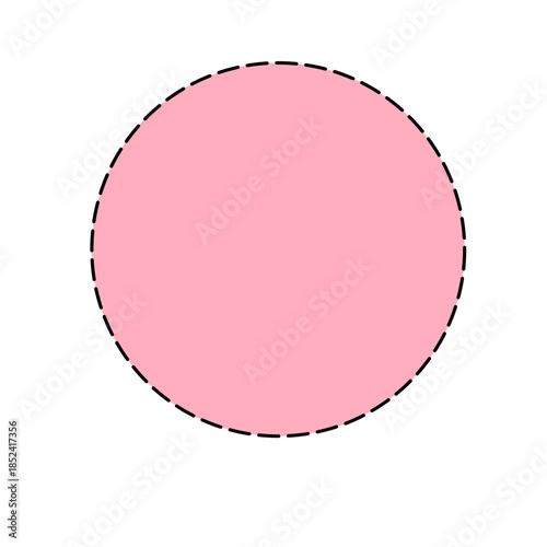 Simple frame vector illustration. Speech balloon, border, title, subtitle, line, banner.