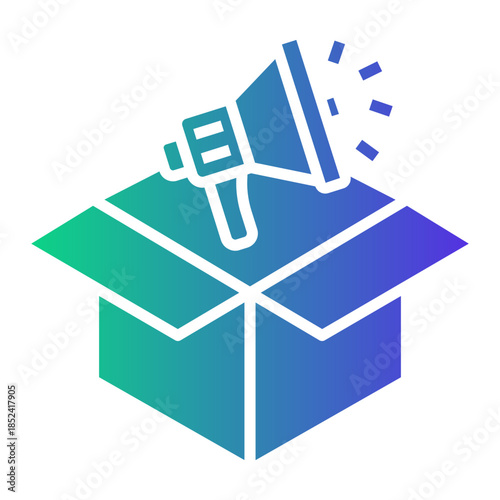 product advertising Gradient icon