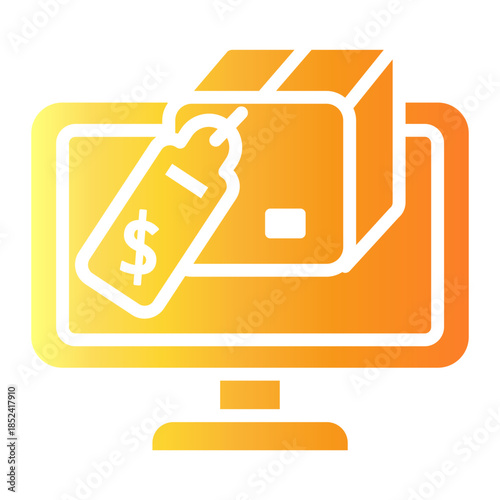 product advertising Gradient icon