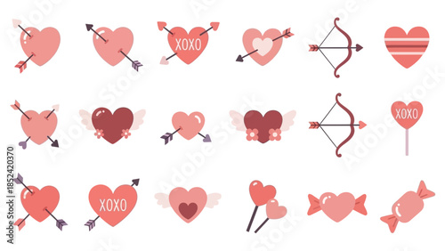 Colorful geometric abstract design with organic shapes, representing creativity and modern art