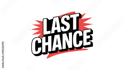 Urgent sale announcement for limited-time offers and final opportunities