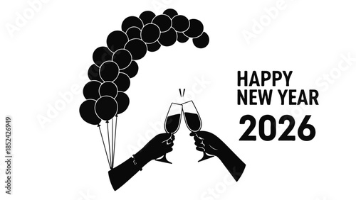 silhouette of a man holding a bunch of grapes