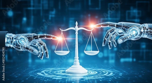 AI and Justice - Balancing Technology with Ethical Considerations in Law.