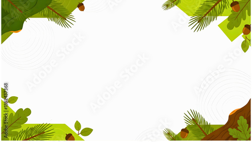 Clean white center space suitable for certificates, awards, diplomas, and official documents. Vector SVG format.