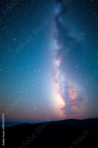 starry night sky