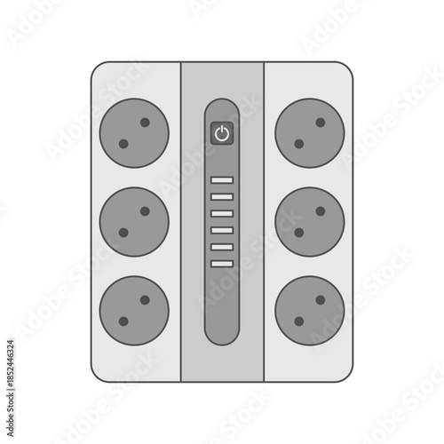 electrical outlet vector illustration