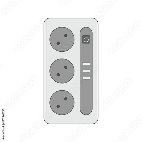 electrical outlet vector illustration