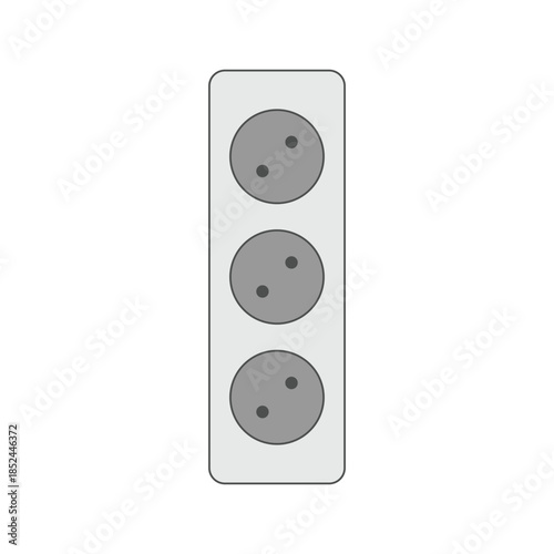 electrical outlet vector illustration