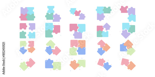 Puzzle Kids Toy Illustration