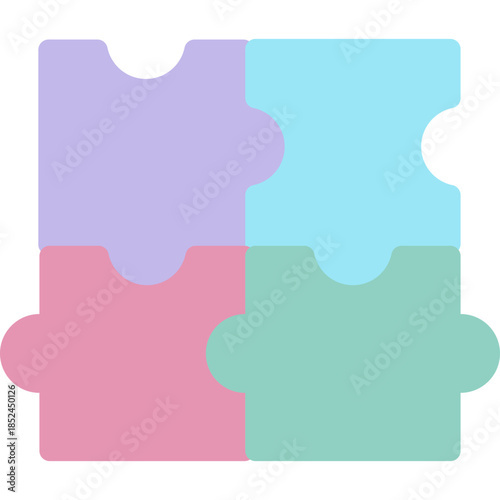 Puzzle Kids Toy Illustration