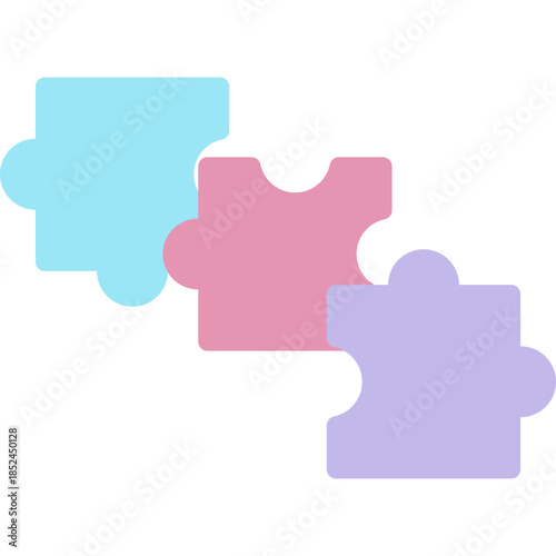 Puzzle Kids Toy Illustration