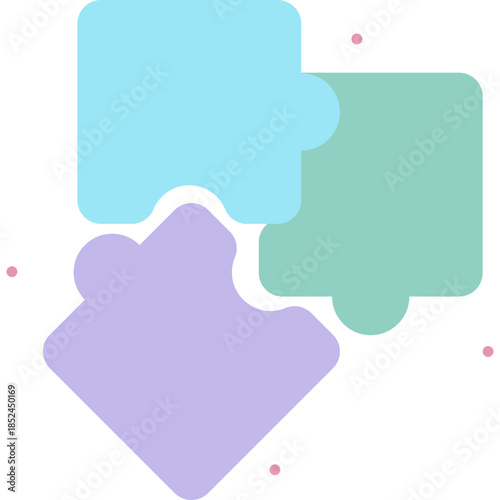 Puzzle Kids Toy Illustration