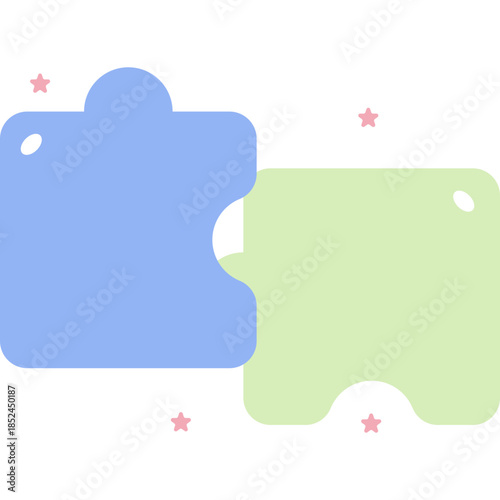 Puzzle Kids Toy Illustration