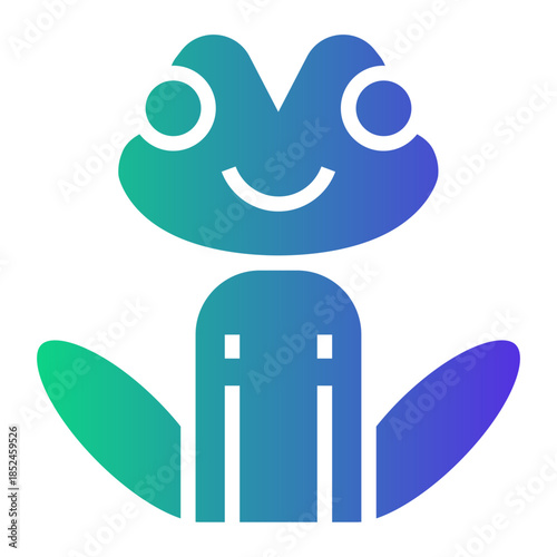 rainy season Gradient icon