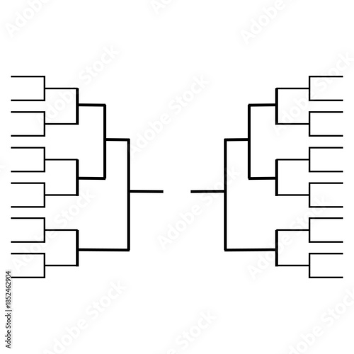 Turnamen Bracket Templat