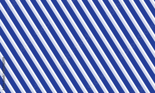 Abstract blue stripes on white background. Striped diagonal pattern Vector illustration of Seamless background Christmas or winter theme Background with slanted lines, modern