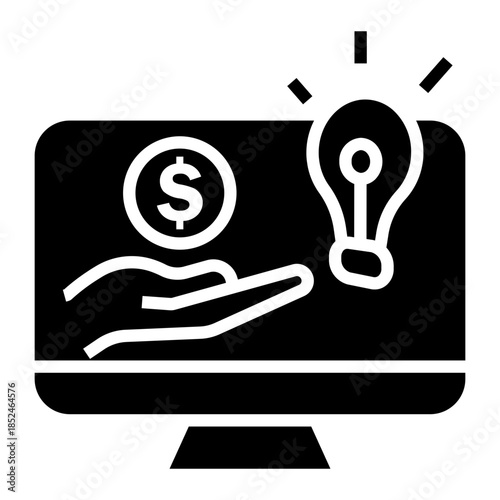 sponsored Solid icon