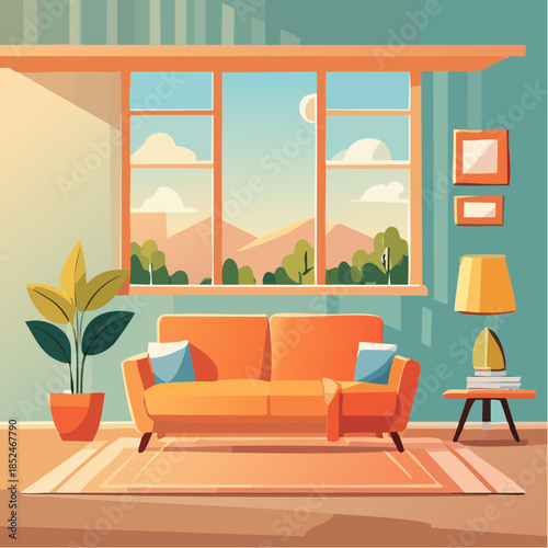 interior of a modern living room