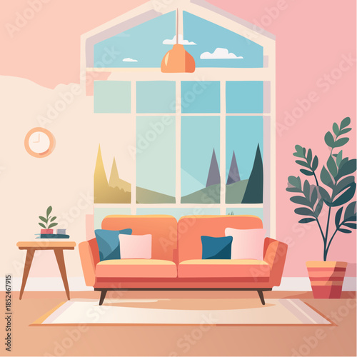 interior of a modern living room