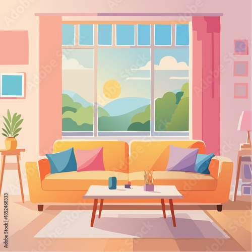 interior of a modern living room