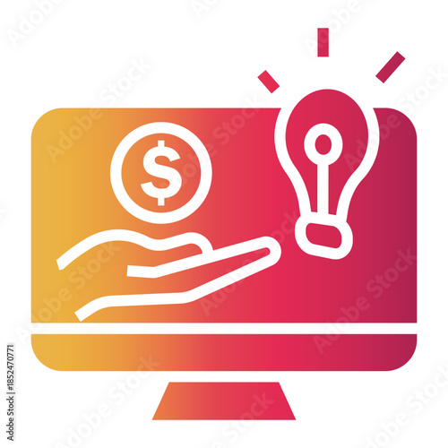 sponsored Gradient icon