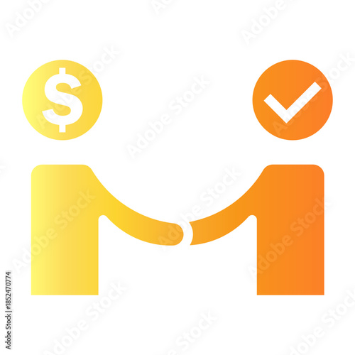 sponsored Gradient icon