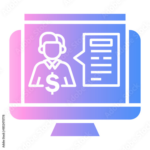 sponsored Gradient icon