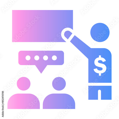 sponsored Gradient icon