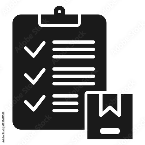 specifications glyph icon