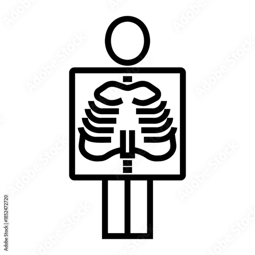 medical examination Line Icon