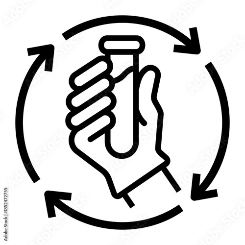 medical examination Line Icon