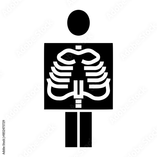 medical examination Solid icon