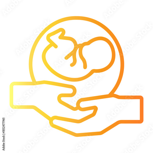 medical examination Line Gradient Icon