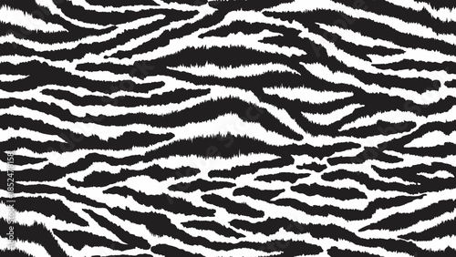 Abstract Zebra Stripe Pattern Texture Background.