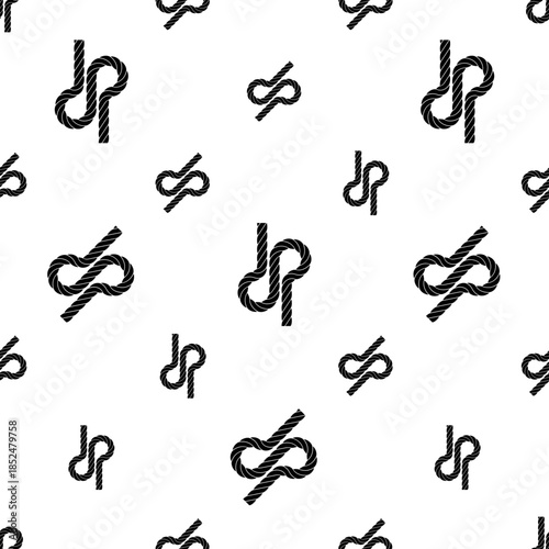 Rope Icon Seamless Pattern Y_2301001