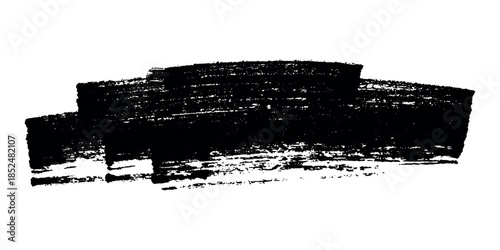 Brush paint stroke texture swatch Hand painted background Ink scribble dab clipart Paint smudge for tags and stamps design