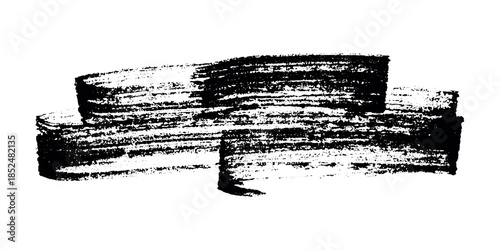 Brush paint stroke texture swatch Hand painted background Ink scribble dab clipart Paint smudge for tags and stamps design