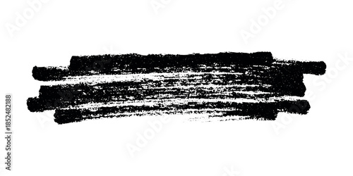 Brush paint stroke texture swatch Hand painted background Ink scribble dab clipart Paint smudge for tags and stamps design