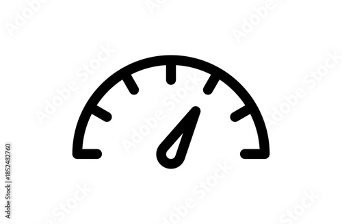 KPI Meter Line Icon