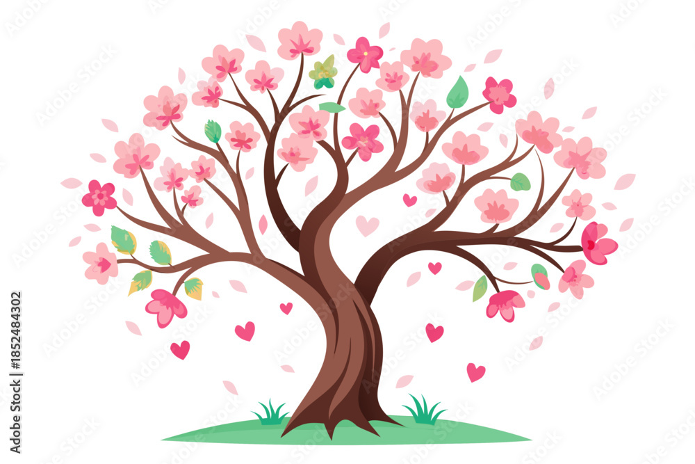 Obraz premium tree with flowers