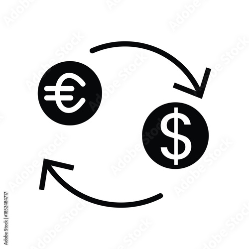 Mobile Smartphone Payment and Money Transfer Solid Icon