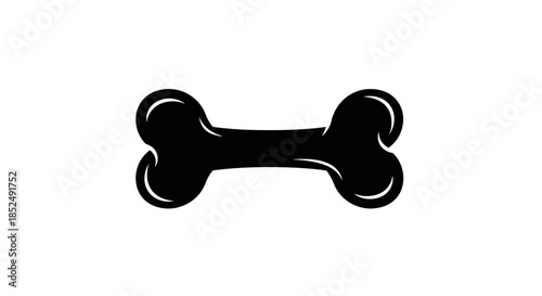 Black bone shape