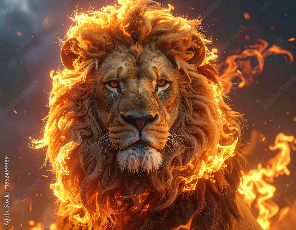 Fototapeta premium Löwe