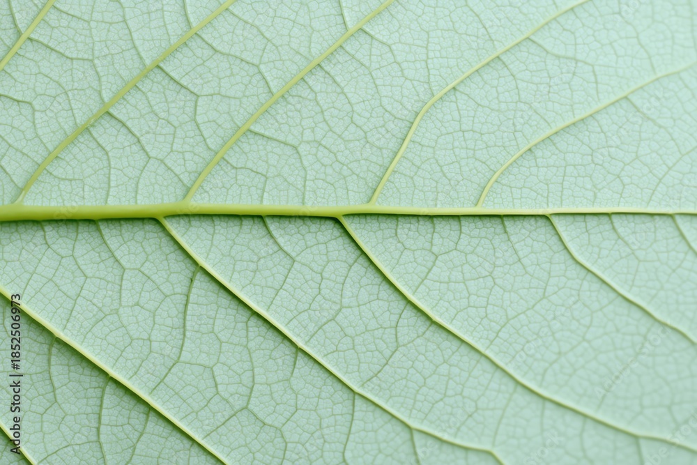 Fototapeta premium Pale leaf overlay texture, eco friendly, soft green layering