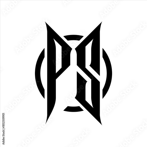 PS Monogram logo on white background