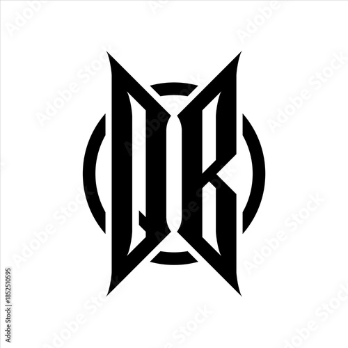 QB Monogram logo on white background