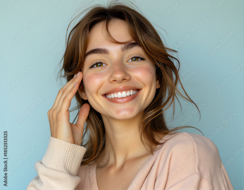 Fototapeta premium Portrait of a Young Woman